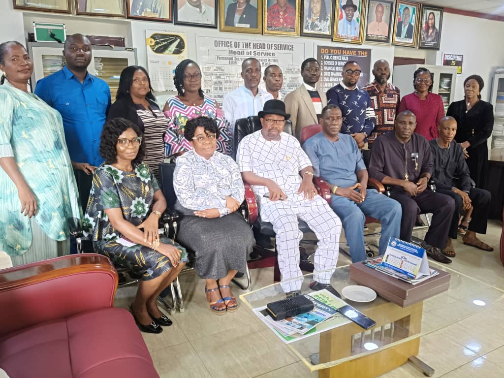 Bayelsa State Government Assures Collaboration with Institute of Chartered Accountants | The Head of Service Dr. Wisdom Ebiye Sawyer mni, assured sustainable collaboration with the institute in his office