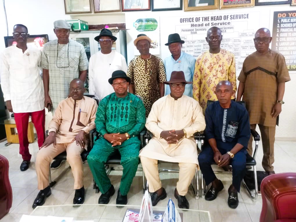 Odi Patriots Visit Bayelsa State Head of Service, Call for Disciplined Service